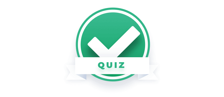 Quiz sign checkbox