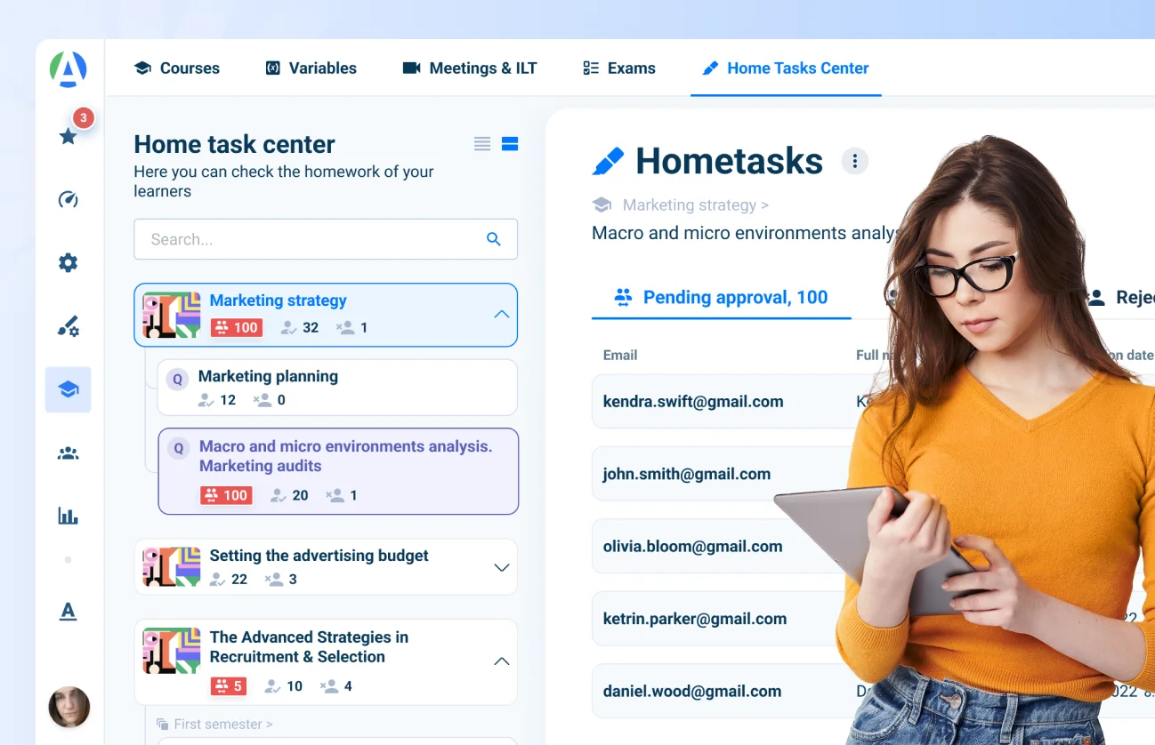Improve HR efficiency by automating training processes with a learning management system