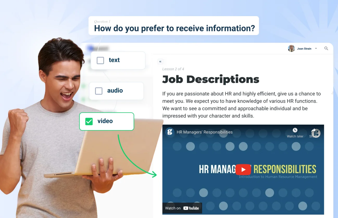 Identify and address skill gaps with a tailored HR training program