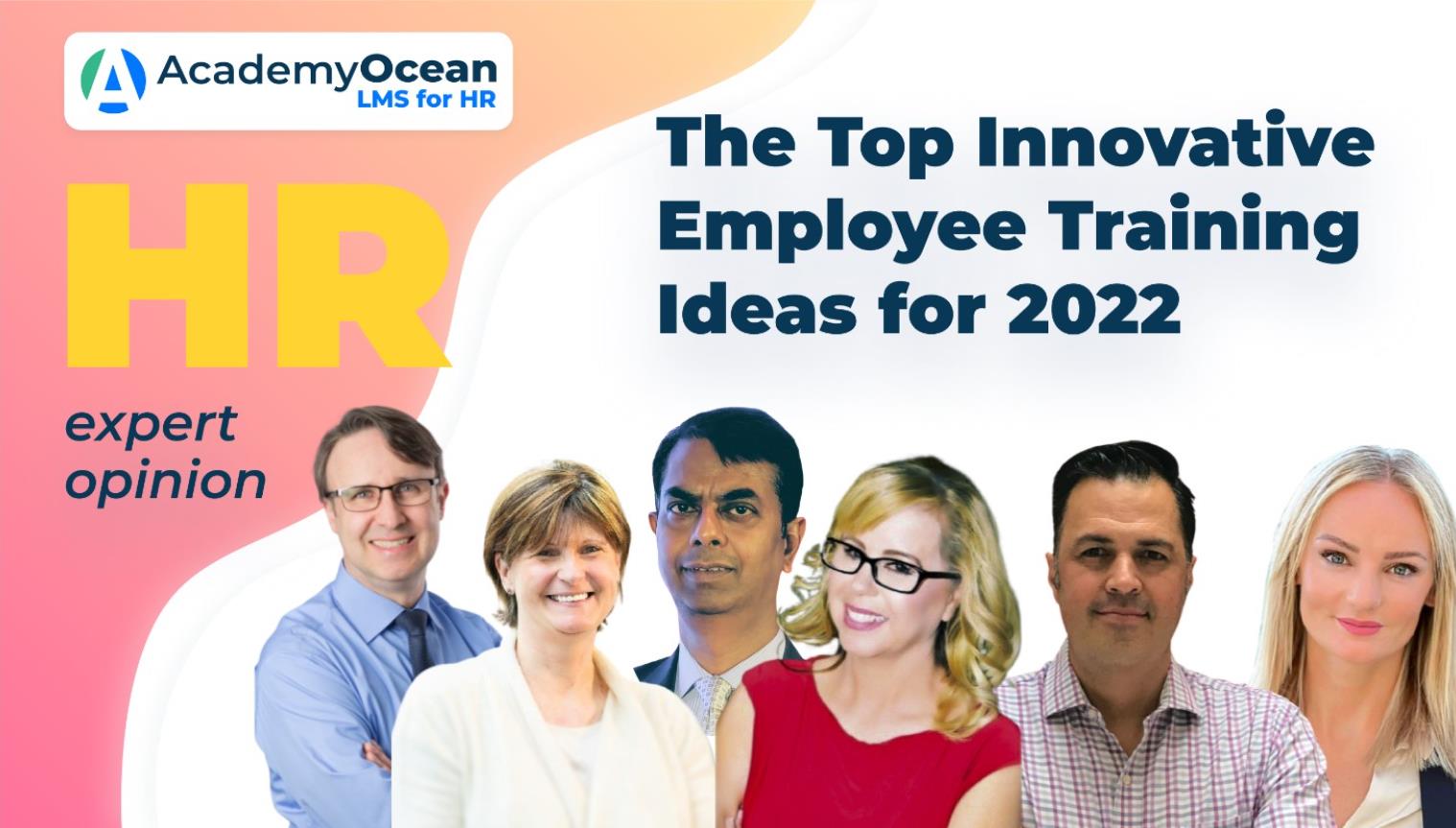 HR experts about Top Innovative Employee Training Ideas